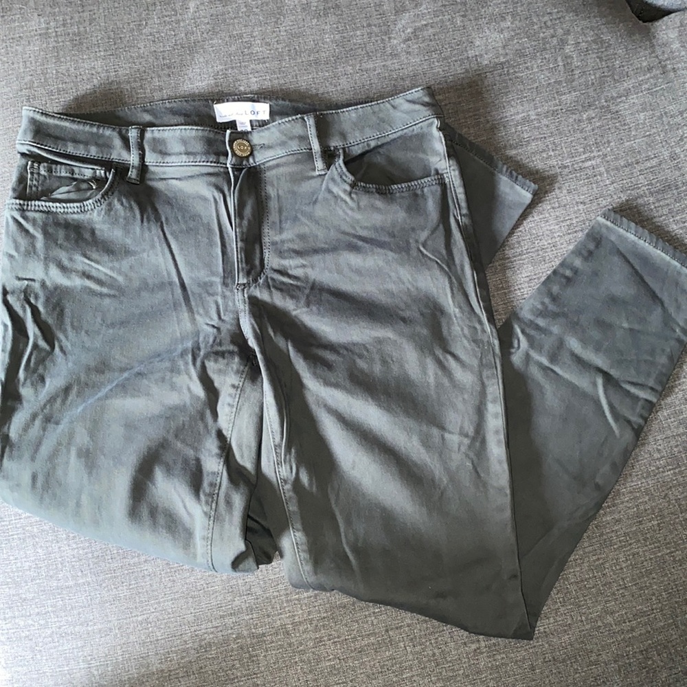 LOFT green pants!